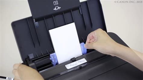 Loading Paper in the Rear Tray .